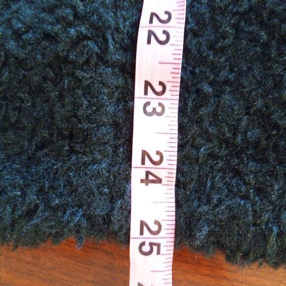 ARITZIA WILFRED Chatou FAUX FUR VEST full zip black XS sherpa teddy sleeveless - Picture 8 of 9